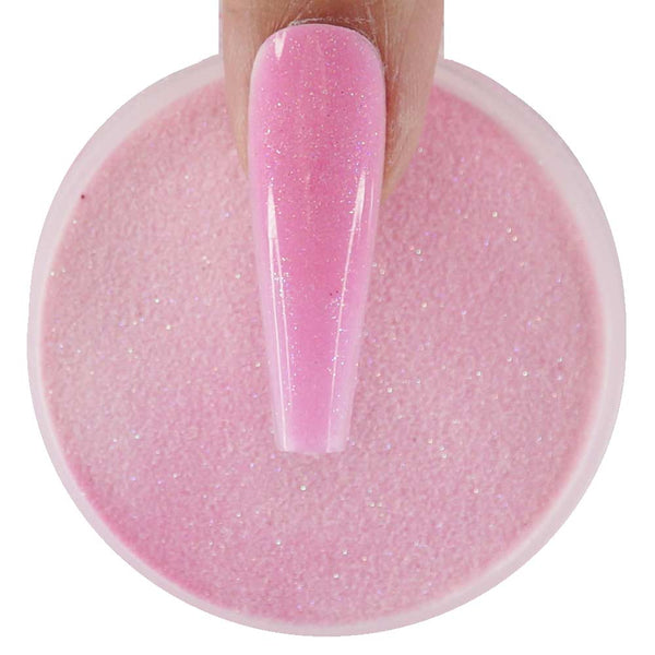 Pre Mix Glitter Acrylic Powder Blossom Pink