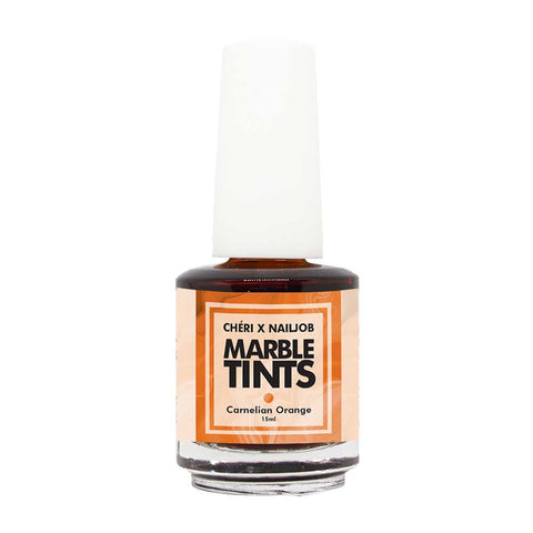 CHERI x NAILJOB Marble Tints - Carnelian Orange