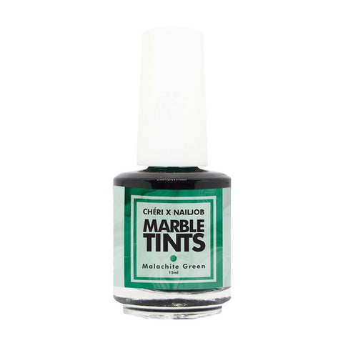 CHERI x NAILJOB Marble Tints - Malachite Green