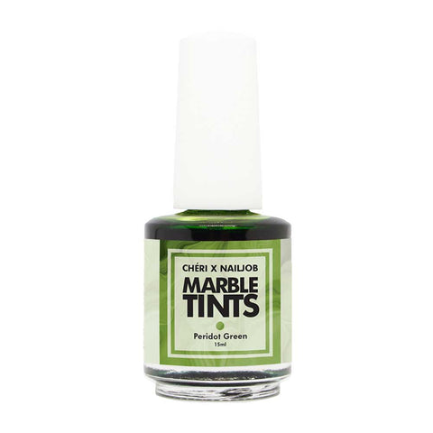 CHERI x NAILJOB Marble Tints - Peridot Green