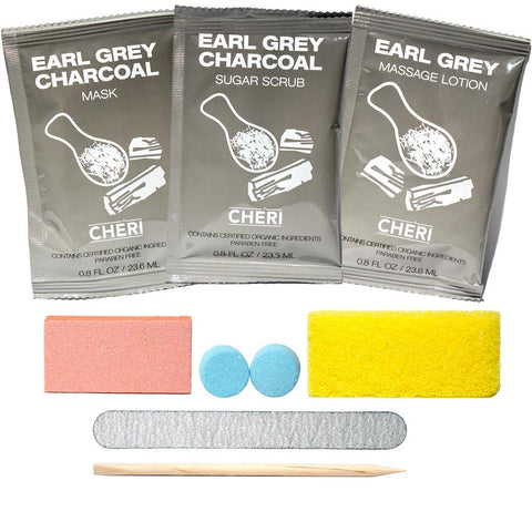 Cheri - 8 in 1 Pedicure Packets Earl Grey