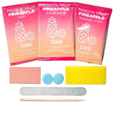Cheri - 8 in 1 Pedicure Packets Passion Fruit Pineapple